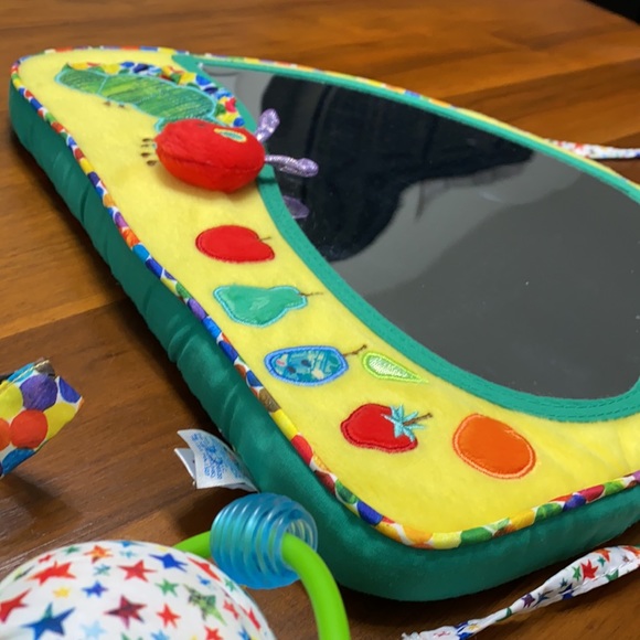 The Very Hungry Caterpillar Crib Mirror and Toy Set - Picture 3 of 3